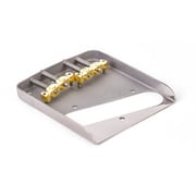 Telecaster用 ブリッジ ブラスサドル仕様 M3 Tele 4 screws