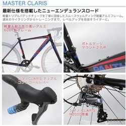 ヨドバシ.com - パンサー Panther ロードバイク Master 2.0 Red