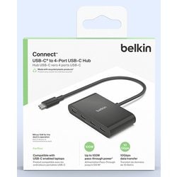 Belkin Connect™ USB-C to 4ポートUSB-Cハブ