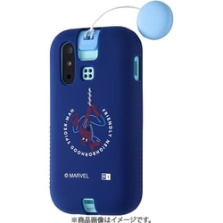 IN-DMMM6E/SPM7 [mamorino6/シリコンケース/マーベル スパイダーマン ブルー]