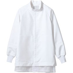 男女兼用ブルゾン長袖 CP8721-2 白 S SBL0701