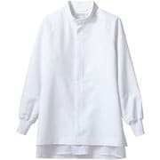 男女兼用ジャンバー長袖 RL8701-2 白 S SZY1701