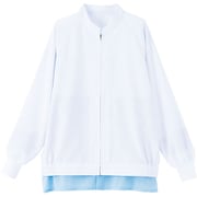 男女兼用長袖ジャンパー SZ411-W L (ホワイト) SZY1803