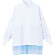 男女兼用長袖コート SZ421-W 5L (ホワイト) SKC6507