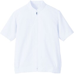 男女兼用半袖ジャンパー SZ422-W 4L （ホワイト） SZY2006