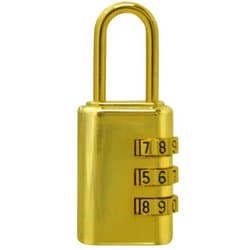 ダイヤル式パーソナルロック2ゴールド PL-110G