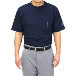 1X7-13105 71LL [djhonda golf ジャガードグレンチェック柄 DRY半袖ポケット付Tシャツ LLサイズ]