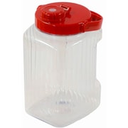 HB-6935 [保存容器 梅酒瓶 梅瓶 3L 果実酒 漬物 角型 PET樹脂製 日本製 軽くて割れにくい]