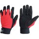 3750-RD-M [ユニワールド WORKS HOMME 人工皮革手袋 背抜き レッド M]