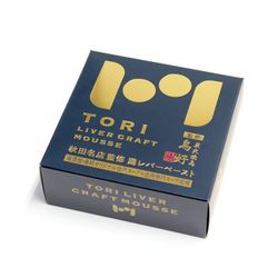TORI LIVER CRAFT MOUSSE 鶏レバーペースト 90g