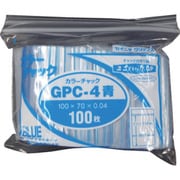 GP C-4 COLOR CHAKKU AO [セイニチ ユニパック GP C‐4 カラーチャック アオ 100×70mm 100枚入]