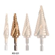 KIドリル 六角軸スパイラルステップドリル521 KIS-521