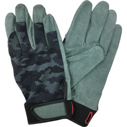 KS363-L [ユニワールド 豚クレスト革手 背抜きマジック フックホール L]