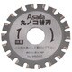 MN081 [アサダ 丸のこ用替刃 ステンレス管用]