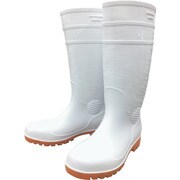 SZ-640-WH-LL [ユニワールド 迷彩安全耐油底長靴 ホワイト LL]