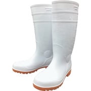 SZ-640-WH-M [ユニワールド 迷彩安全耐油底長靴 ホワイト M]