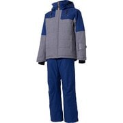 メンズスーツ MEN'S SUIT ONS95521 GRAY×NAVY(003738) Oサイズ [スキーウェア 上下セット メンズ]