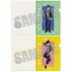 キャラクターグッズ ブルーロック クリアファイルセット Dress up Ver. 潔世一＆蜂楽廻