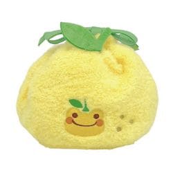 186935-23 かえるのピクルス まんまる巾着 ゆず [キャラクターグッズ]