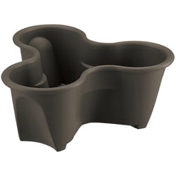 ハーベリーポット 43型N ダークブラウン 立体花壇 170004