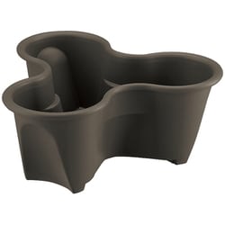 ハーベリーポット 52型N ダークブラウン 立体花壇 170005