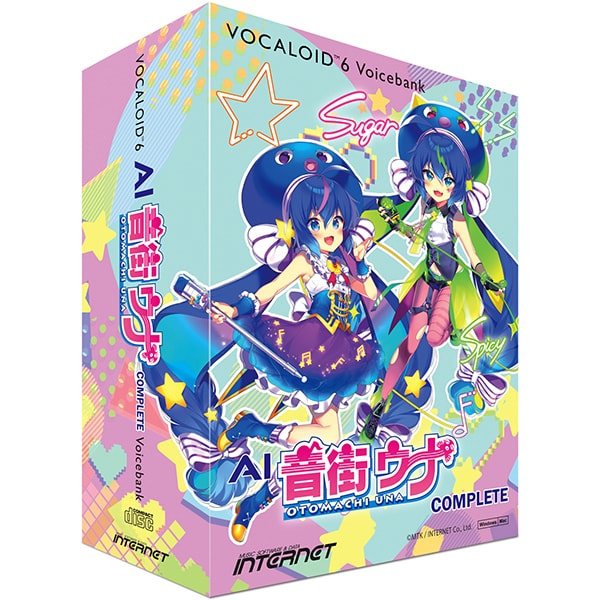 INTERNET INTERNETVOCALOID6 Voicebank AI 音街ウナ Complete [Windows＆Macソフト]Ω