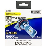 P3018W [LEDヘッドバルブ H8/H11/H16兼用 6700K]