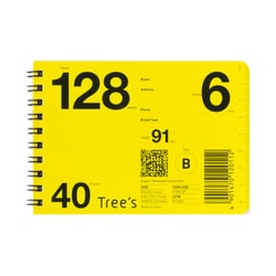Trees Wリングメモ B7ヨコ B罫 ETRBYB7
