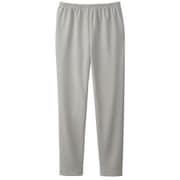 肌にベタつきにくい美脚さらっとパンツ グレー M