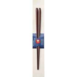 KATACHI PROJECT 漆 箸 五角無地 21cm ブラウン No.12726-4