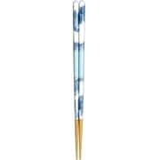 食器洗浄機対応箸 ドルチェフィオーレ 23cm ブルー No.13182-7