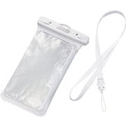 P-WPSR04WH [AQUA PROOF スマホ防水ケース IPX8 ～6.9インチ対応 立体構造 ホワイト]