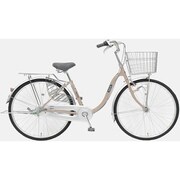 シティサイクル ハッピーライフ 26インチ 変速なし ベージュ HPLSP26Z