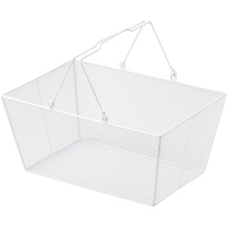 ワイヤーバスケット 買い物かご 55-93WH