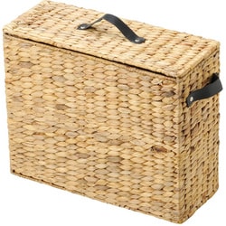 ウォーターヒヤシンス・布付きバスケット HC-120NA