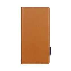 LN-23SQ1BLP2CA [AQUOS wish3 SH-53D 薄型・軽量 PUレザー手帳ケース Twoal W キャメル]