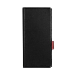 LN-23SQ2BLP2BK [AQUOS R8 pro SH-51D 薄型・軽量 PUレザー手帳ケース Twoal W ブラック]