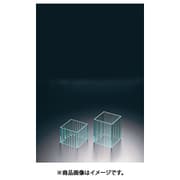 アクリル ラインストレート スクエアスタンド グリーン 120角 H100 NAK2301