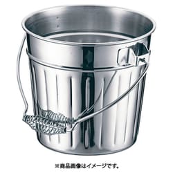 UK ステンレス アイスバケット/トラッシュ L PAID801