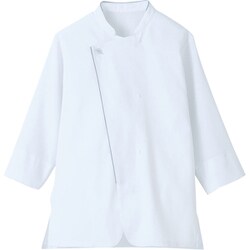 男女兼用ショップコート LW0901-B23 L ホワイト SKC6605