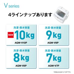 ヨドバシ.com - AQUA アクア AQW-V9P（W） [全自動洗濯機 9.0kg