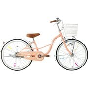 子ども用自転車 240 SHILEY(シャーリー) 24インチ 変速なし オートライト搭載 コーラルオレンジ SHL24HDC CLOG