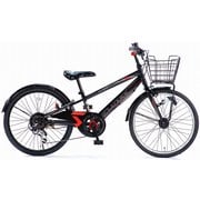 子ども用自転車 206スプレンディッドジュニアクロス 20インチ 外装6段変速 ブラック DP206CTBHDSNC BK