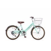 子ども用自転車 206 andesign works ジュニア BAA 20インチ 外装6段変速 ライトブルー LKV206HDSNCBAA LBL