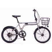 折りたたみ自転車 206 CORE CLIP(クリップ) 20インチ 外装6段変速 シルバー HL206FDBHD-SNC SV