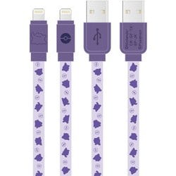 Lightning同期充電ケーブル USB A - Lightning 1.2m ポケットモンスター メタモン POKE-823B
