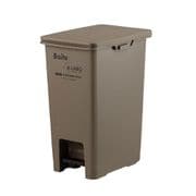 Boite e-LABO ペダルペール ゴミ箱 30L ブラウン ELB-PP30 BR
