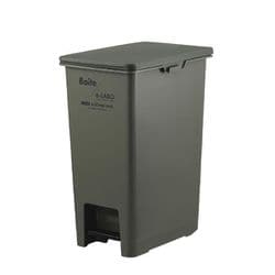 Boite e-LABO ペダルペール ゴミ箱 45L カーキ ELB-PP45 KH
