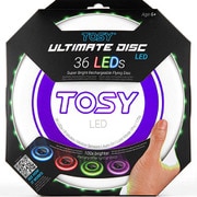 B0075-2-4 [TOSY 光るフライングディスク パープル×ホワイト]