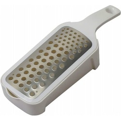 Simple use おろし器 大根 容器付 エッチング ホワイト CC-1606